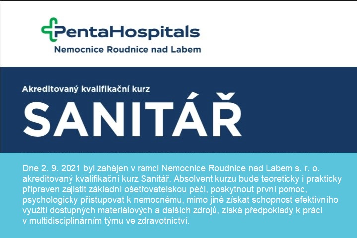 Nemocnice Roudnice nad Labem - aktuality - V roudnické nemocnici se školí budoucí sanitáři