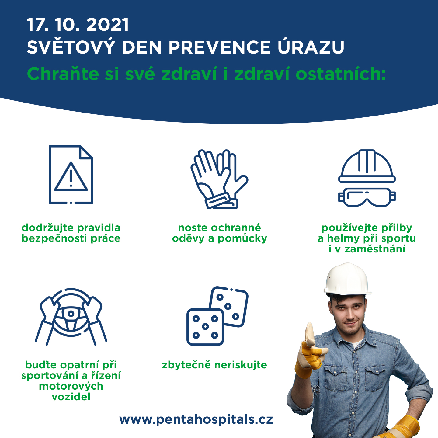 Nemocnice Roudnice nad Labem - aktuality - Světový den prevence úrazu